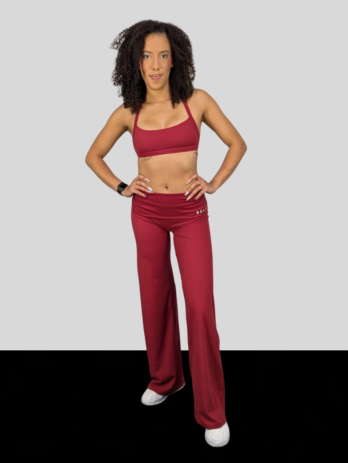 Serenity Wide Leg fold over pants